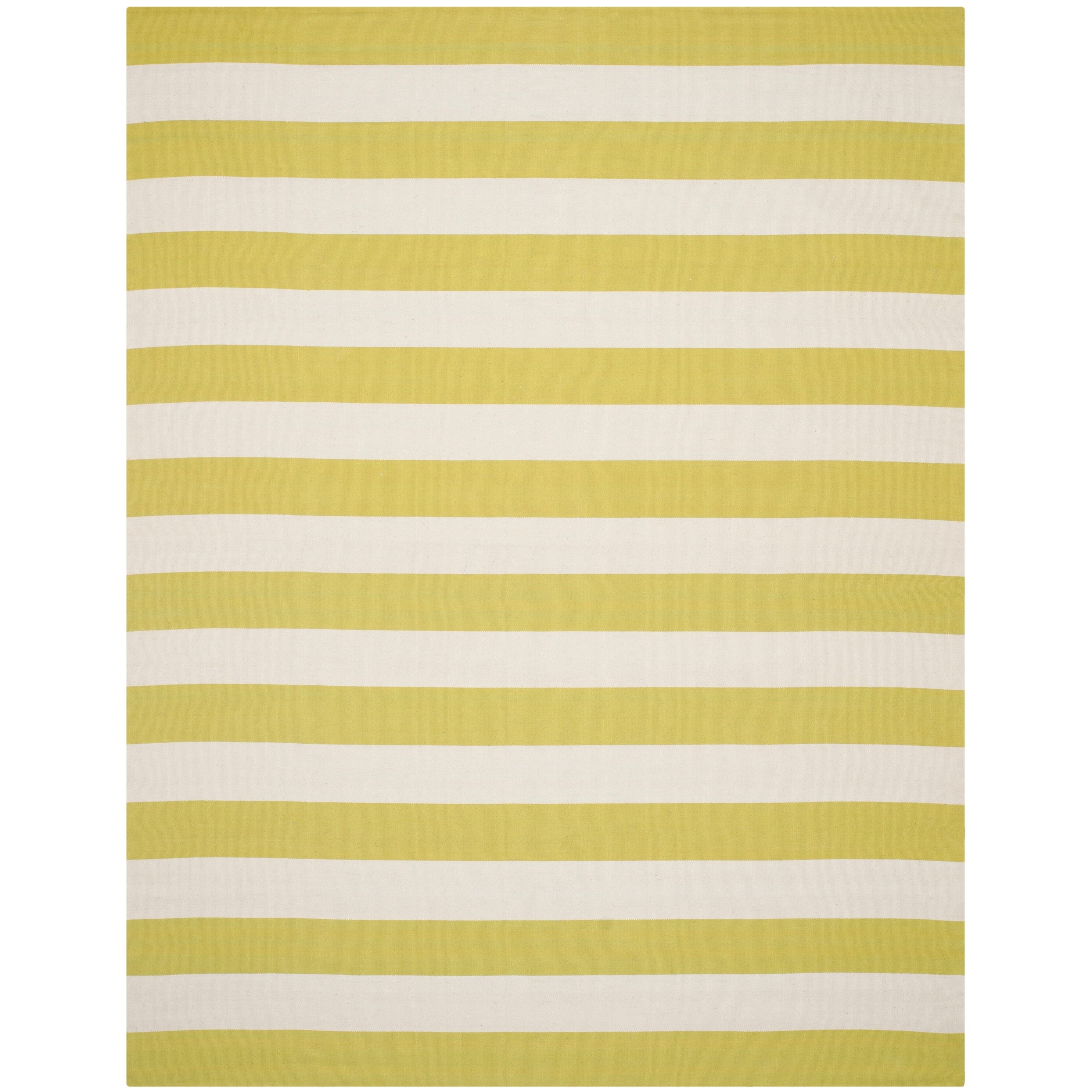 SAFAVIEH Handmade Montauk Geltrude Stripe Cotton Flatweave Rug