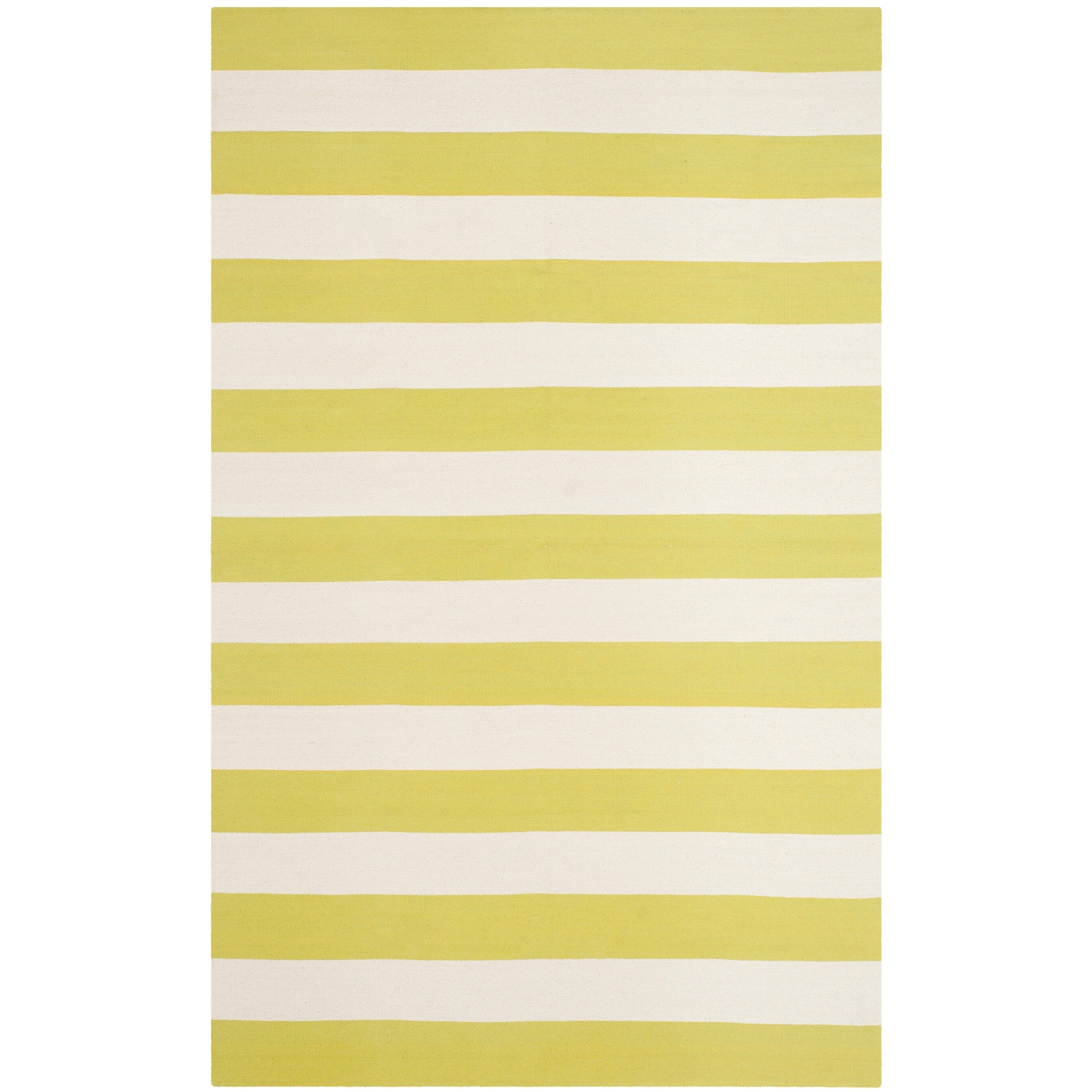 SAFAVIEH Handmade Montauk Geltrude Stripe Cotton Flatweave Rug
