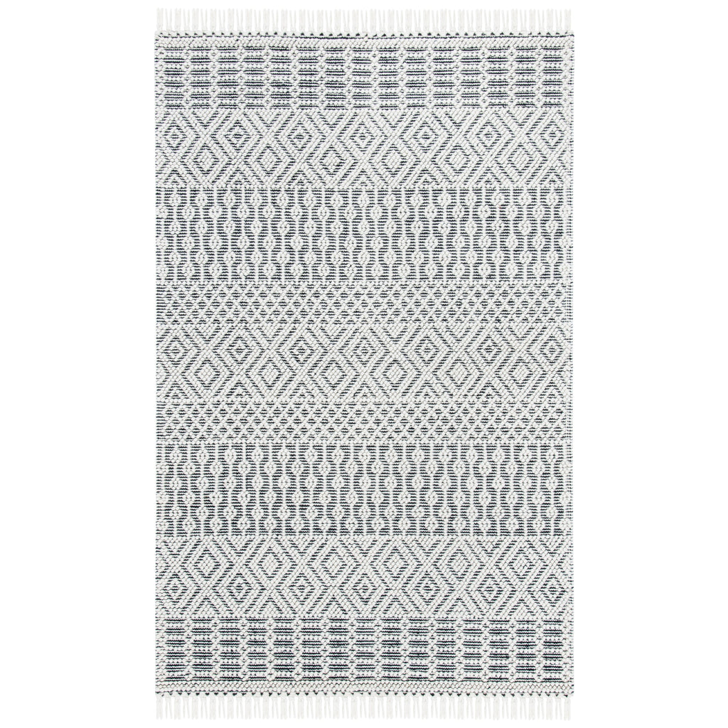 SAFAVIEH Handmade Natura Estel Wool Fringe Rug