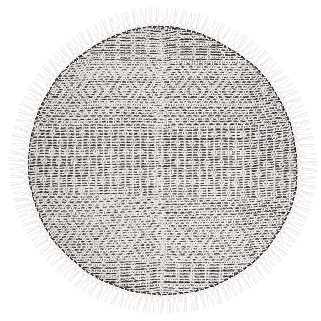 SAFAVIEH Handmade Natura Estel Wool Fringe Rug