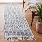 SAFAVIEH Handmade Natura Estel Wool Fringe Rug