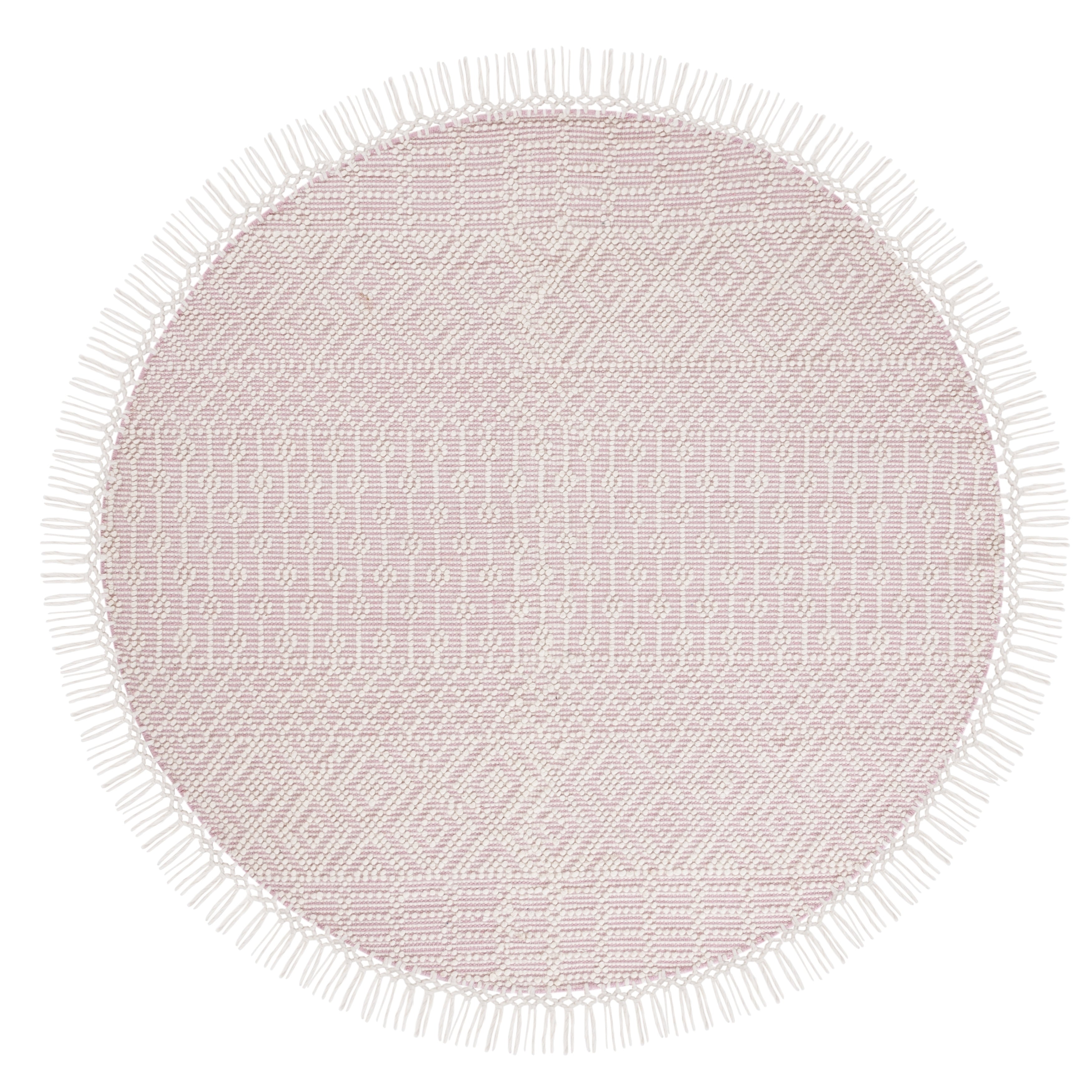 SAFAVIEH Handmade Natura Estel Wool Fringe Rug