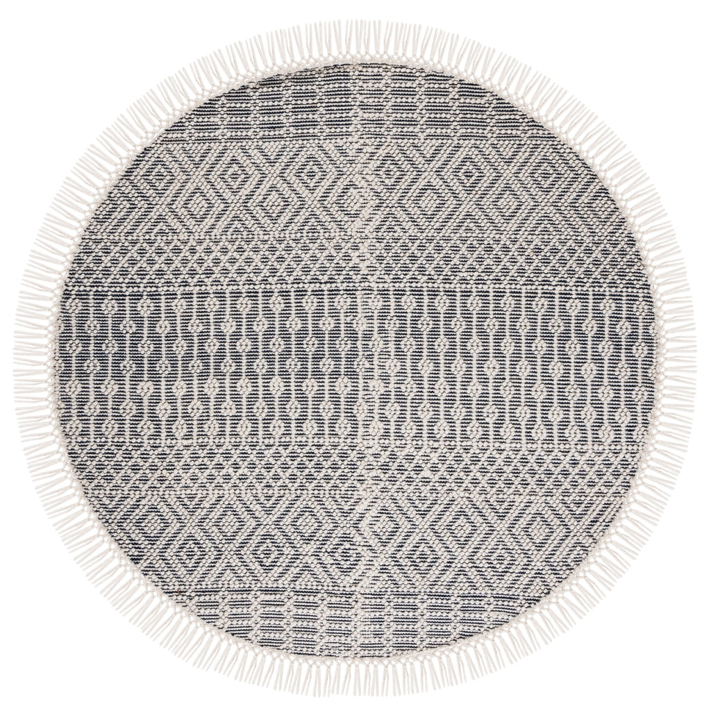 SAFAVIEH Handmade Natura Estel Wool Fringe Rug