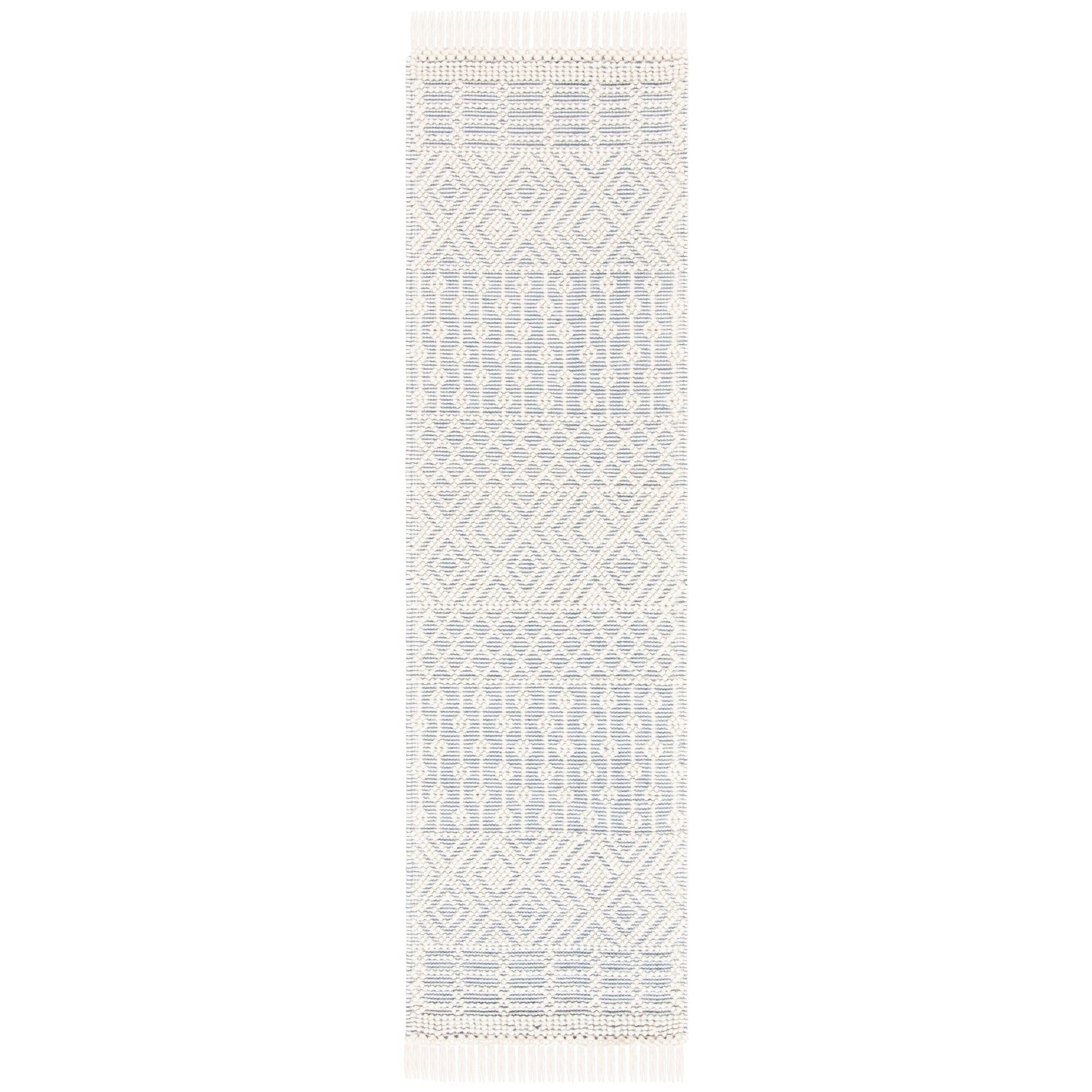 SAFAVIEH Handmade Natura Estel Wool Fringe Rug