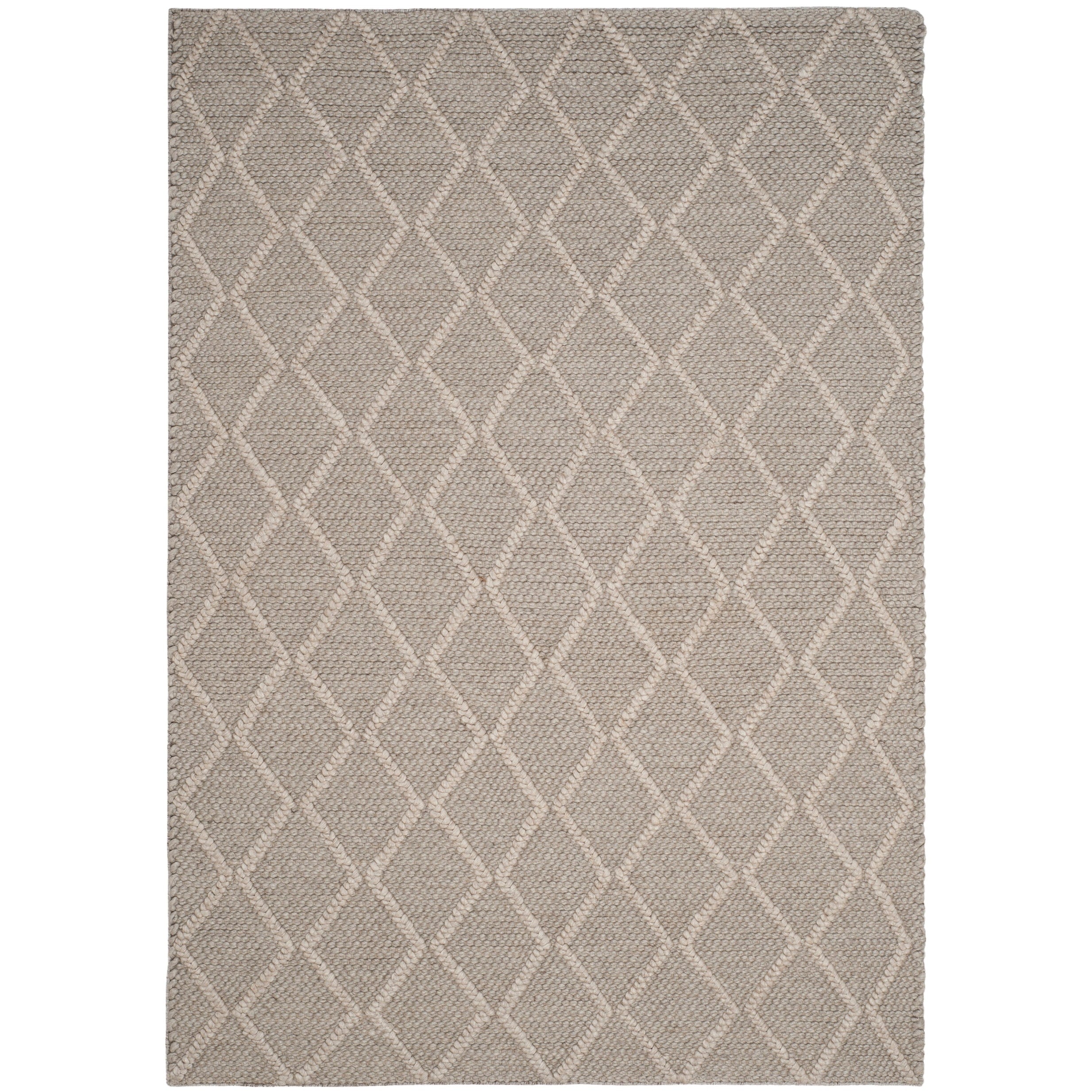 SAFAVIEH Handmade Natura Metje Wool/ Viscose Trellis Rug