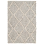 SAFAVIEH Handmade Natura Metje Wool/ Viscose Trellis Rug