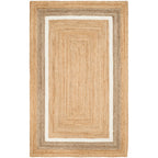 SAFAVIEH Handmade Natural Fiber Antonije Border Jute Rug