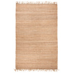 SAFAVIEH Handmade Natural Fiber Eybjorg Jute Fringe Rug