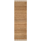 SAFAVIEH Handmade Natural Fiber Eybjorg Jute Fringe Rug