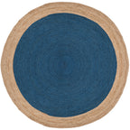 SAFAVIEH Handmade Natural Fiber Jolette Bordered Round Jute Rug