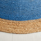 SAFAVIEH Handmade Natural Fiber Jolette Bordered Round Jute Rug
