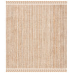 SAFAVIEH Handmade Natural Fiber Mirnesa Jute Rug with Fringe