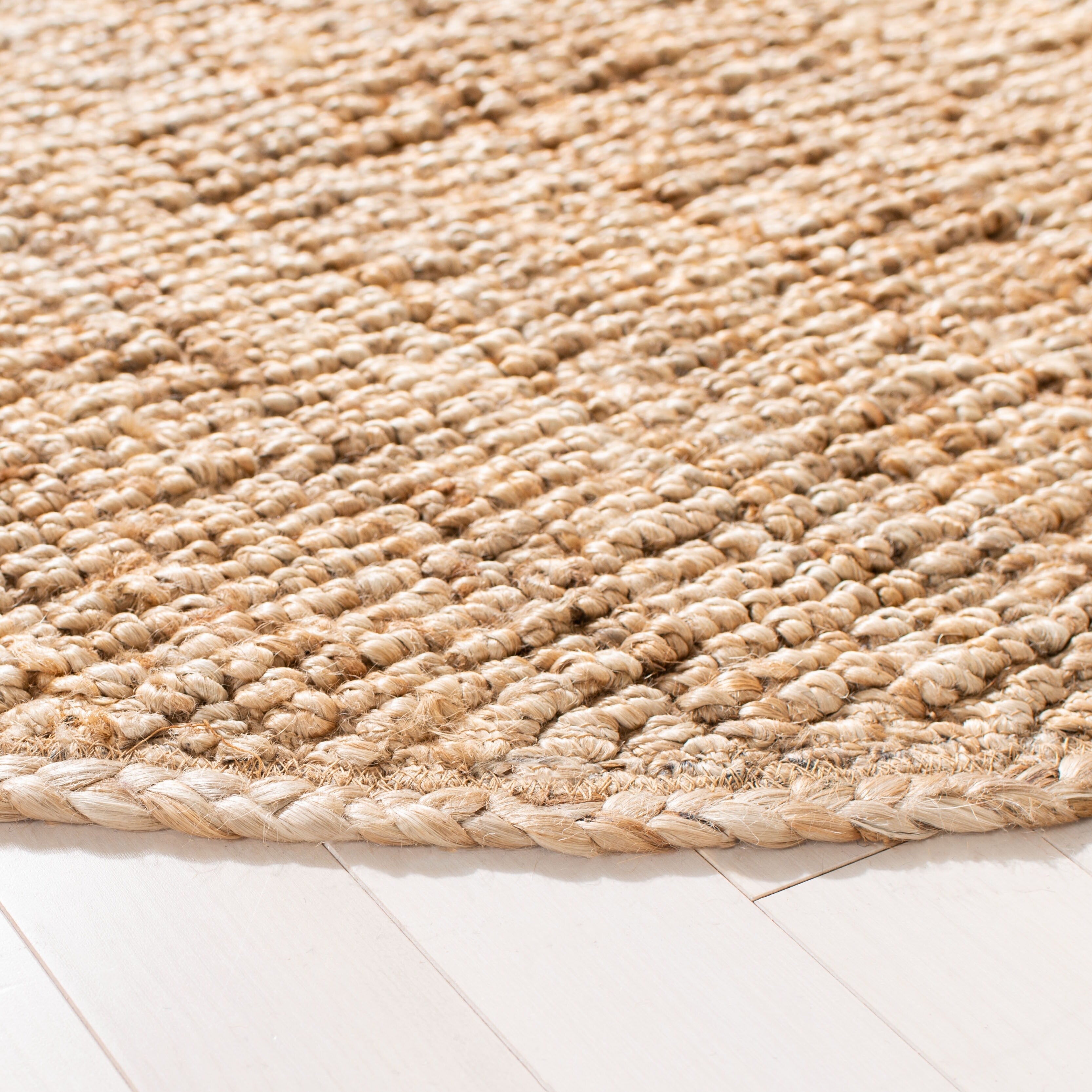 SAFAVIEH Handmade Natural Fiber Nihada Casual Solid Jute Rug
