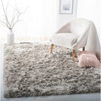 SAFAVIEH Handmade Ocean Shag Marilijn Glam 2.5-inch Thick Rug