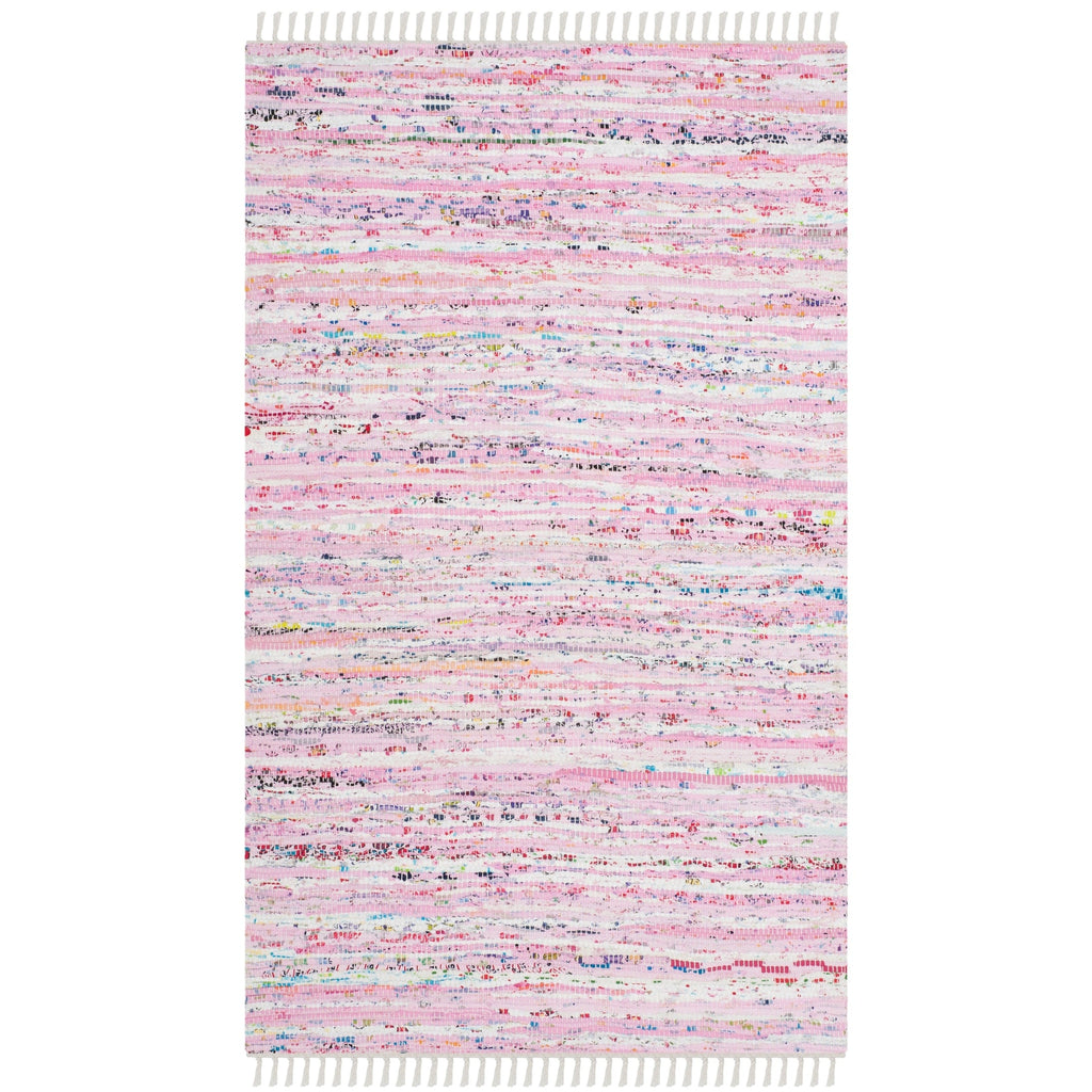 SAFAVIEH Handmade Rag Rug Litzy Stripe Cotton Rug