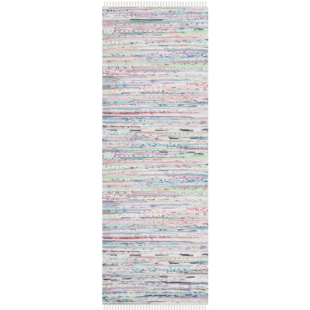 SAFAVIEH Handmade Rag Rug Litzy Stripe Cotton Rug