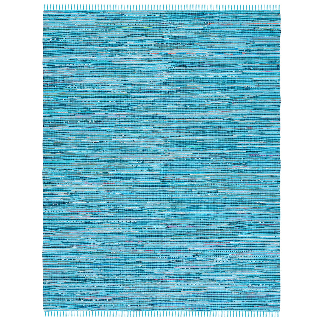 SAFAVIEH Handmade Rag Rug Litzy Stripe Cotton Rug