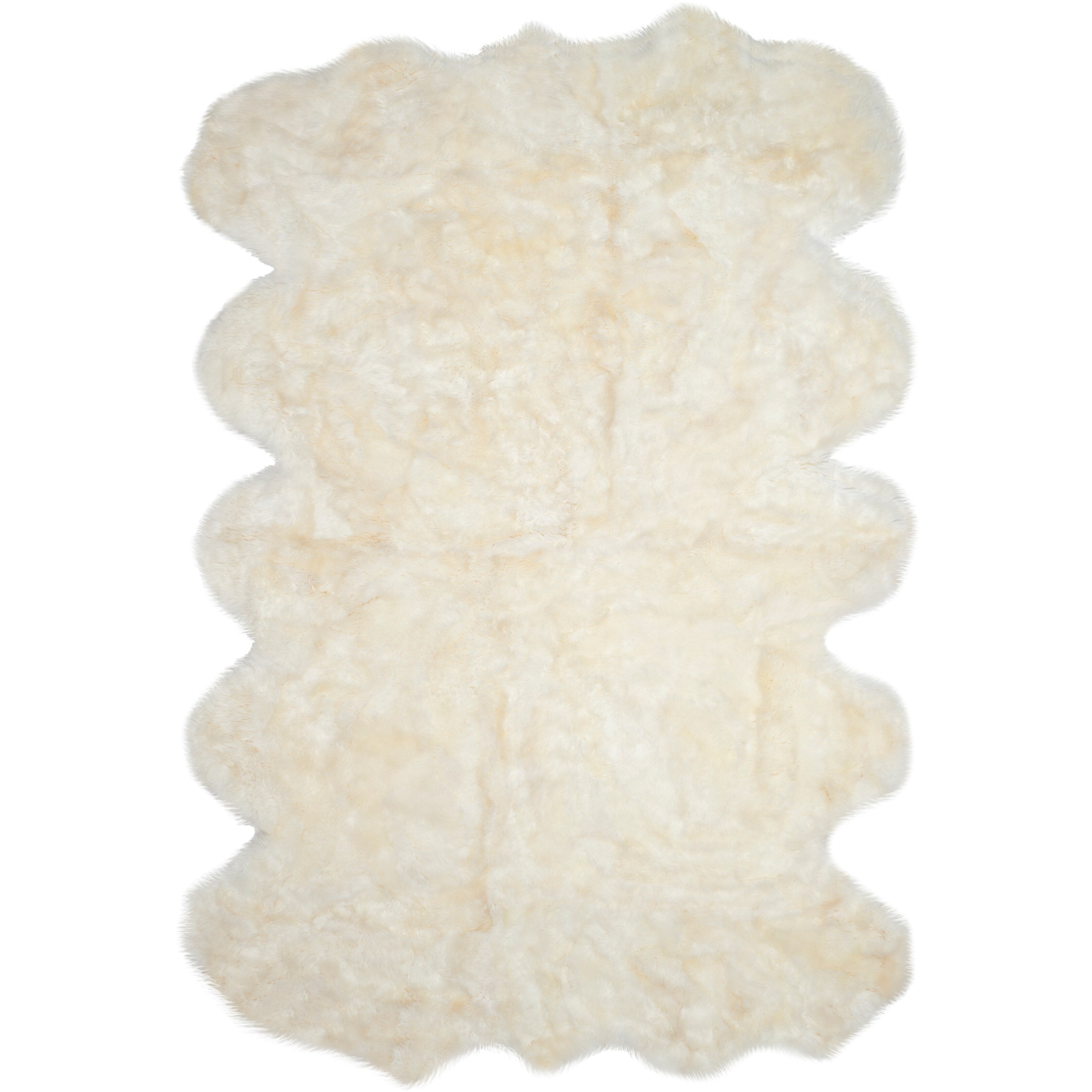 SAFAVIEH Handmade Sheepskin Brittnie Genuine Pelt Rug