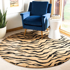 SAFAVIEH Handmade Soho Latoyia Tiger N.Z. Wool Rug