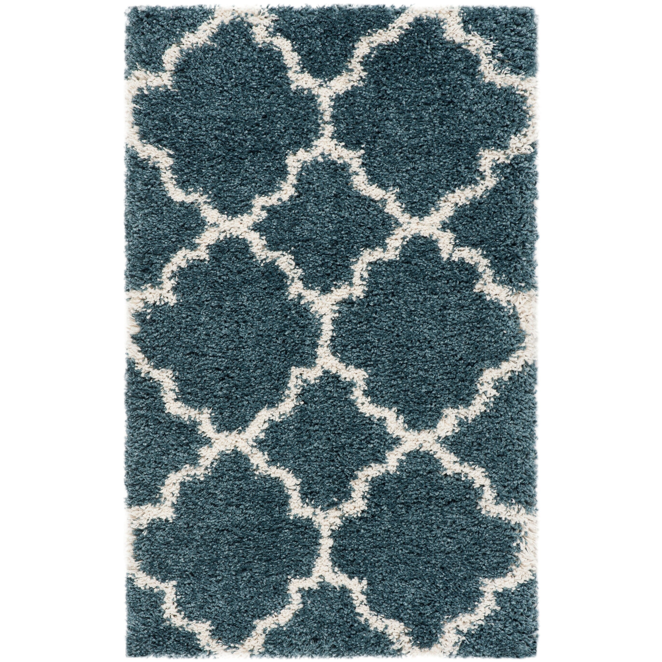 SAFAVIEH Hudson Shag Jeryl Glam Trellis 2-inch Area Rug