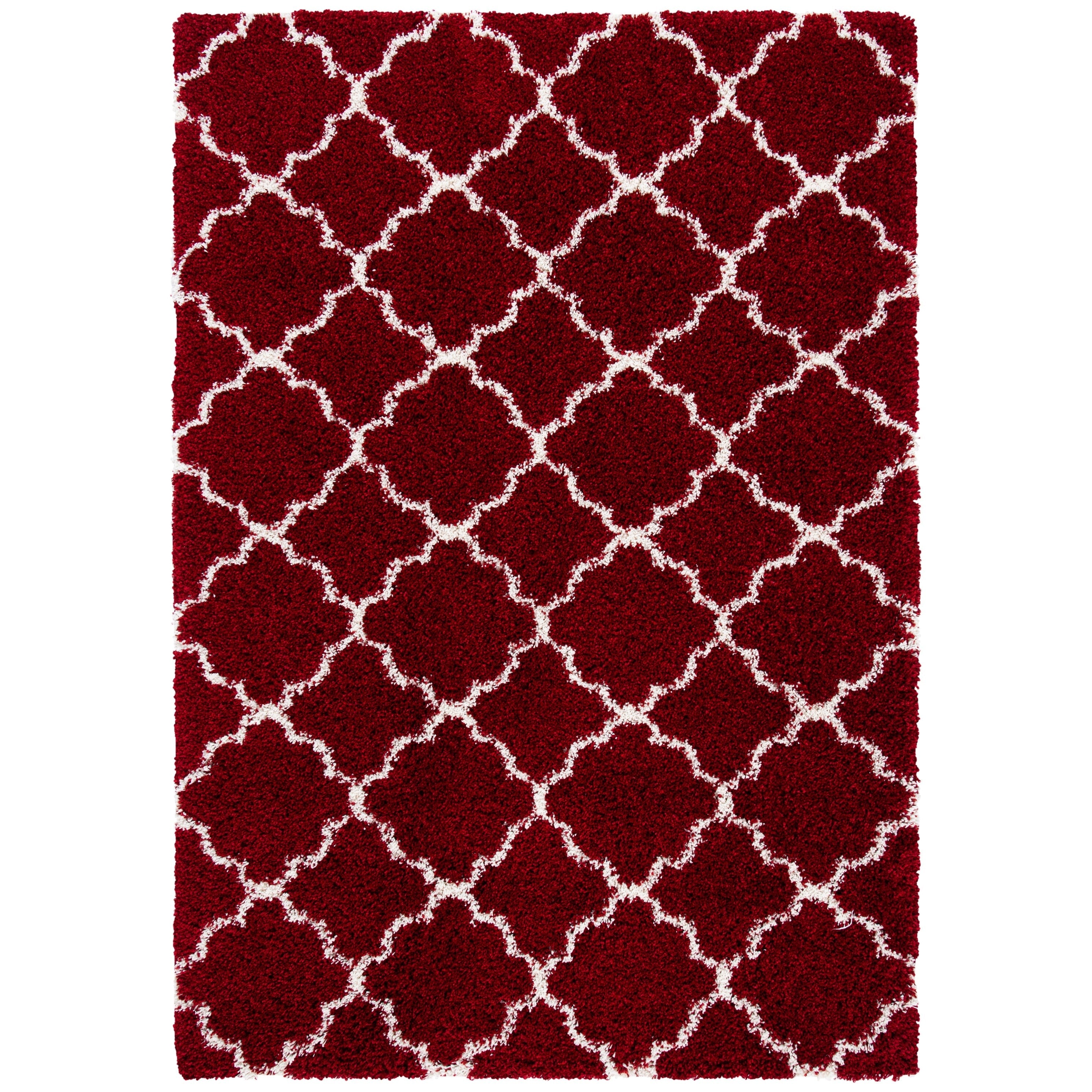 SAFAVIEH Hudson Shag Jeryl Glam Trellis 2-inch Area Rug
