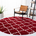 SAFAVIEH Hudson Shag Jeryl Glam Trellis 2-inch Area Rug