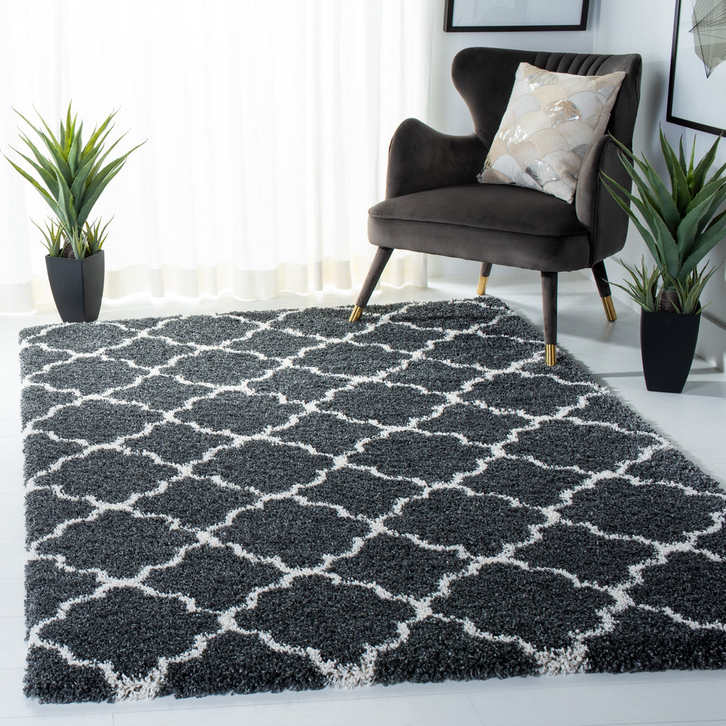 SAFAVIEH Hudson Shag Jeryl Glam Trellis 2-inch Area Rug