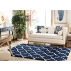 SAFAVIEH Hudson Shag Jeryl Glam Trellis 2-inch Area Rug