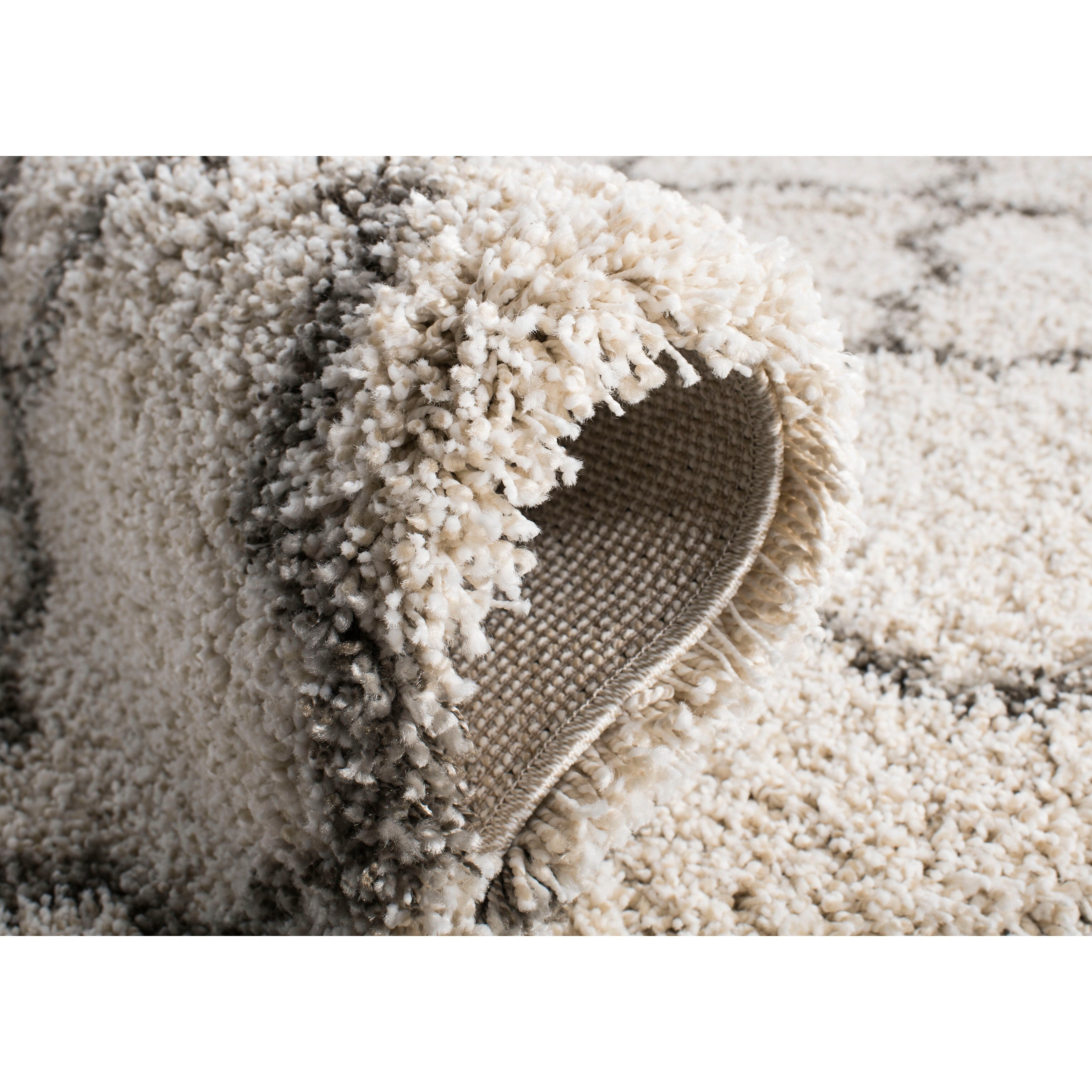 SAFAVIEH Hudson Shag Jeryl Glam Trellis 2-inch Area Rug