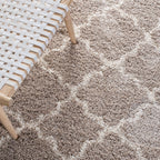 SAFAVIEH Hudson Shag Jeryl Glam Trellis 2-inch Area Rug