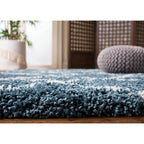 SAFAVIEH Hudson Shag Jeryl Glam Trellis 2-inch Area Rug