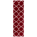 SAFAVIEH Hudson Shag Jeryl Glam Trellis 2-inch Area Rug