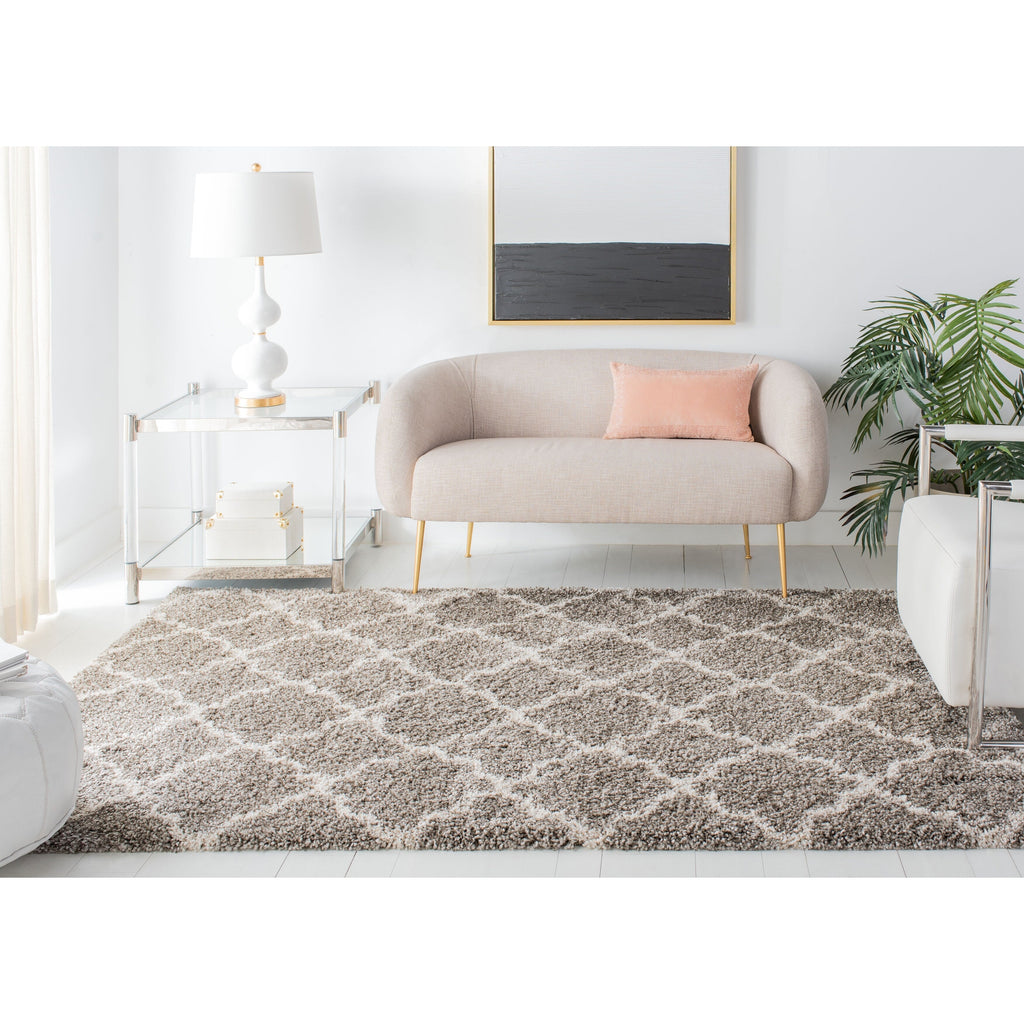 SAFAVIEH Hudson Shag Jeryl Glam Trellis 2-inch Area Rug