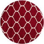 SAFAVIEH Hudson Shag Pushpa Trellis 2-inch Thick Area Rug