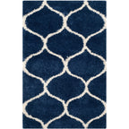 SAFAVIEH Hudson Shag Pushpa Trellis 2-inch Thick Area Rug