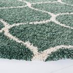 SAFAVIEH Hudson Shag Pushpa Trellis 2-inch Thick Area Rug