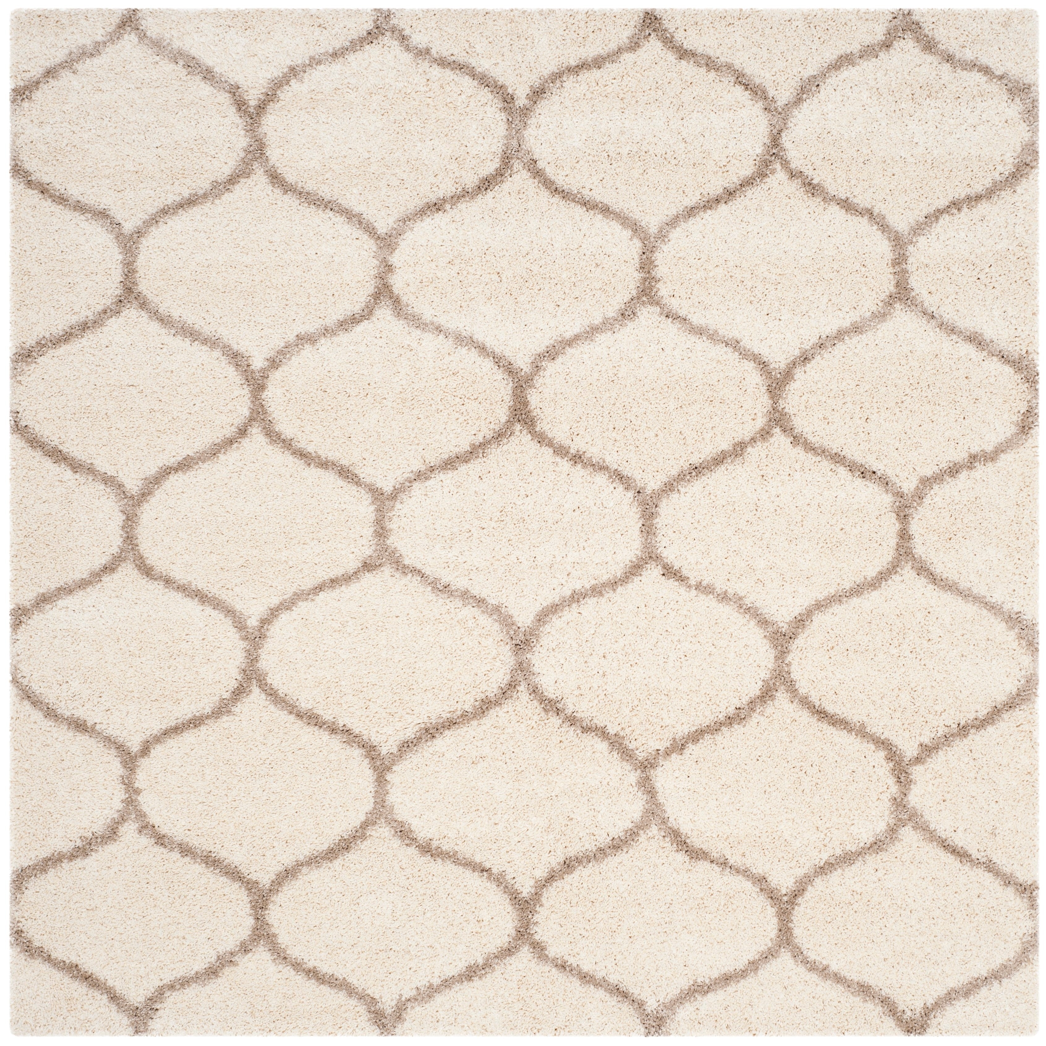 SAFAVIEH Hudson Shag Pushpa Trellis 2-inch Thick Area Rug