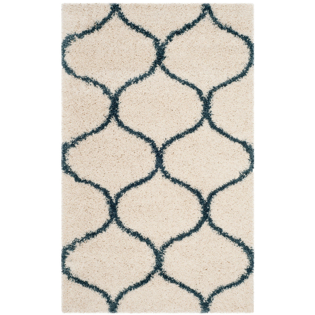 SAFAVIEH Hudson Shag Pushpa Trellis 2-inch Thick Area Rug