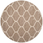 SAFAVIEH Hudson Shag Pushpa Trellis 2-inch Thick Area Rug