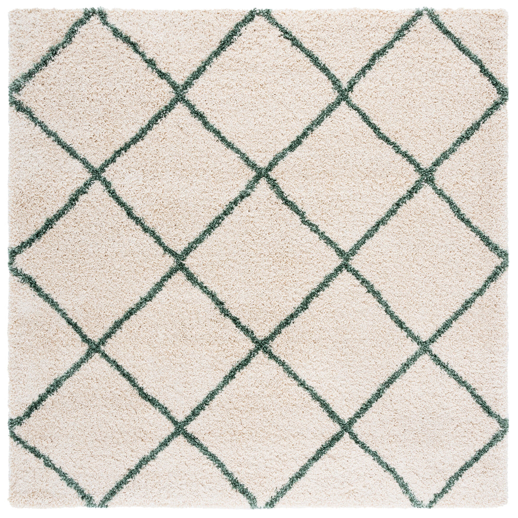 SAFAVIEH Hudson Shag Raili Diamond Trellis 2-inch Thick Rug