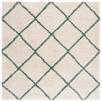 SAFAVIEH Hudson Shag Raili Diamond Trellis 2-inch Thick Rug