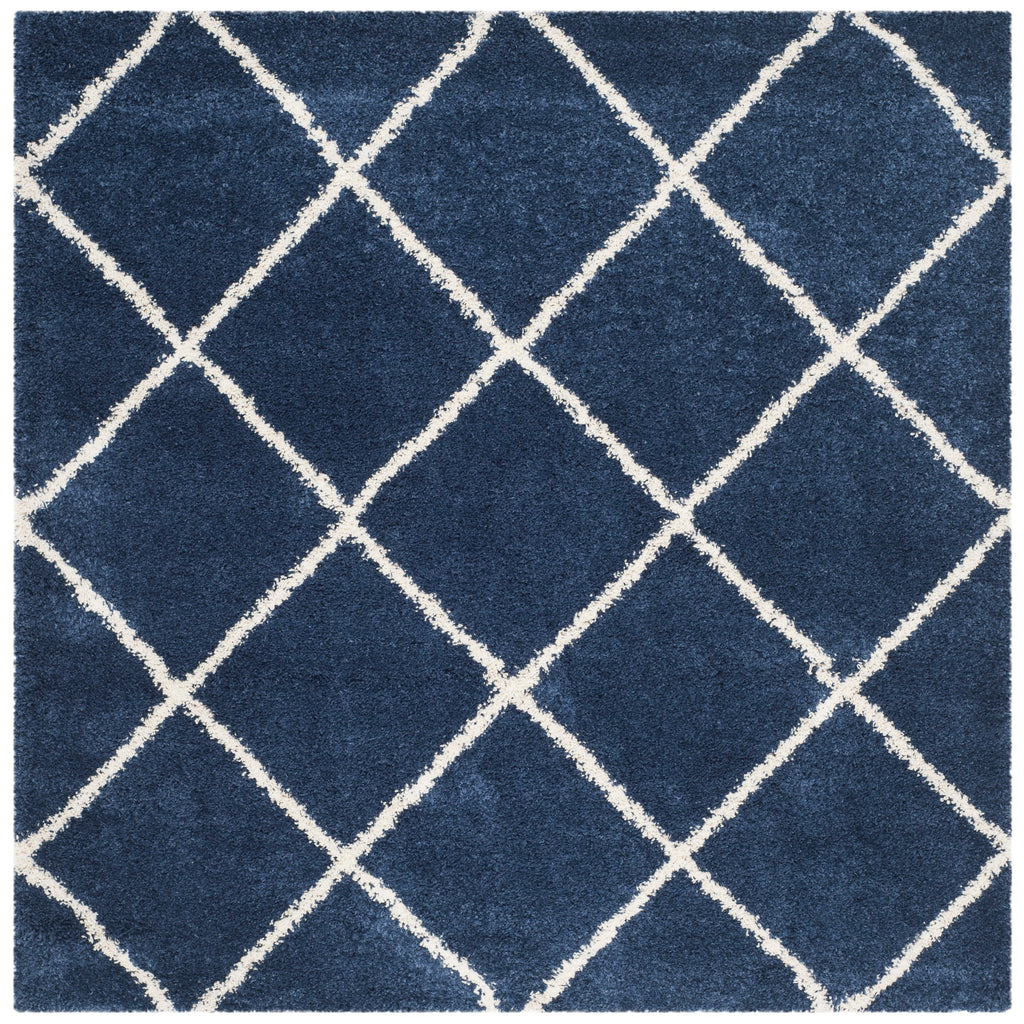 SAFAVIEH Hudson Shag Raili Diamond Trellis 2-inch Thick Rug