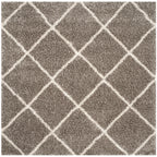 SAFAVIEH Hudson Shag Raili Diamond Trellis 2-inch Thick Rug