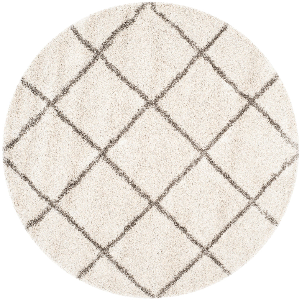 SAFAVIEH Hudson Shag Raili Diamond Trellis 2-inch Thick Rug
