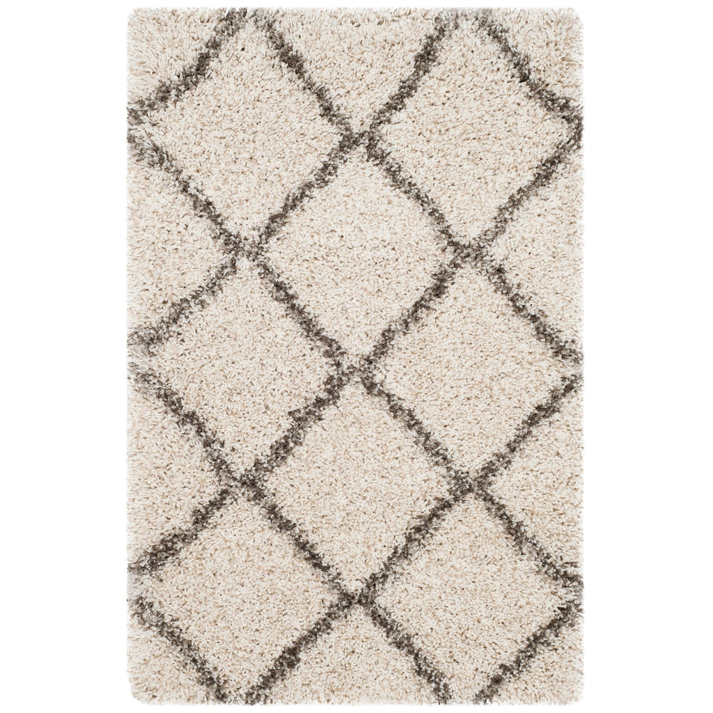 SAFAVIEH Hudson Shag Raili Diamond Trellis 2-inch Thick Rug