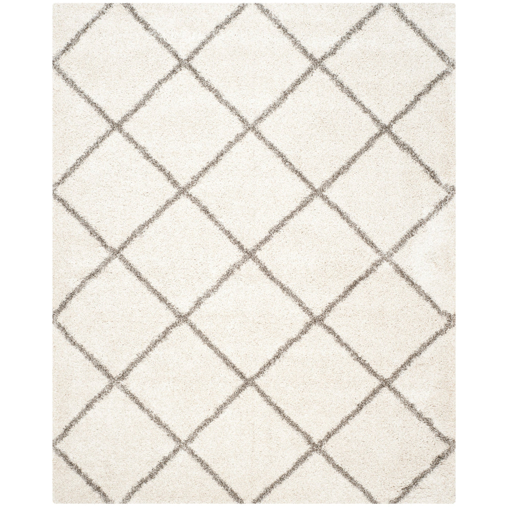 SAFAVIEH Hudson Shag Raili Diamond Trellis 2-inch Thick Rug