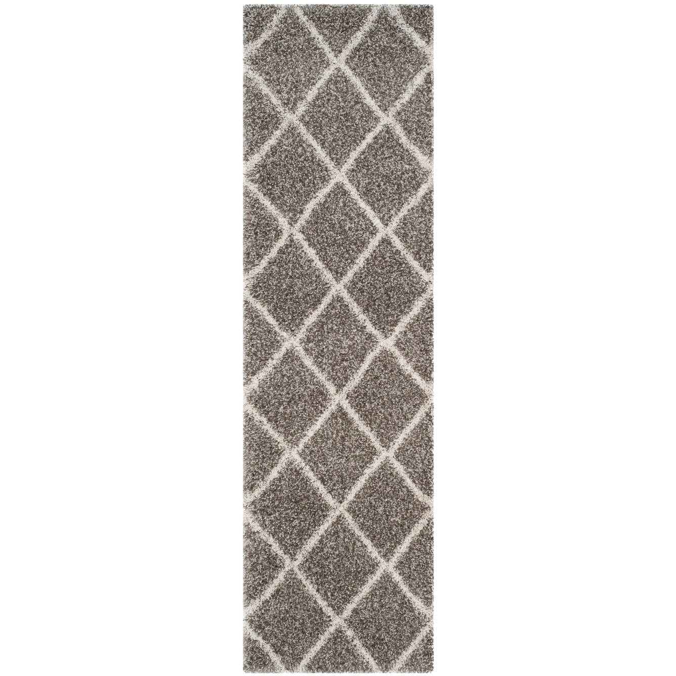 SAFAVIEH Hudson Shag Raili Diamond Trellis 2-inch Thick Rug
