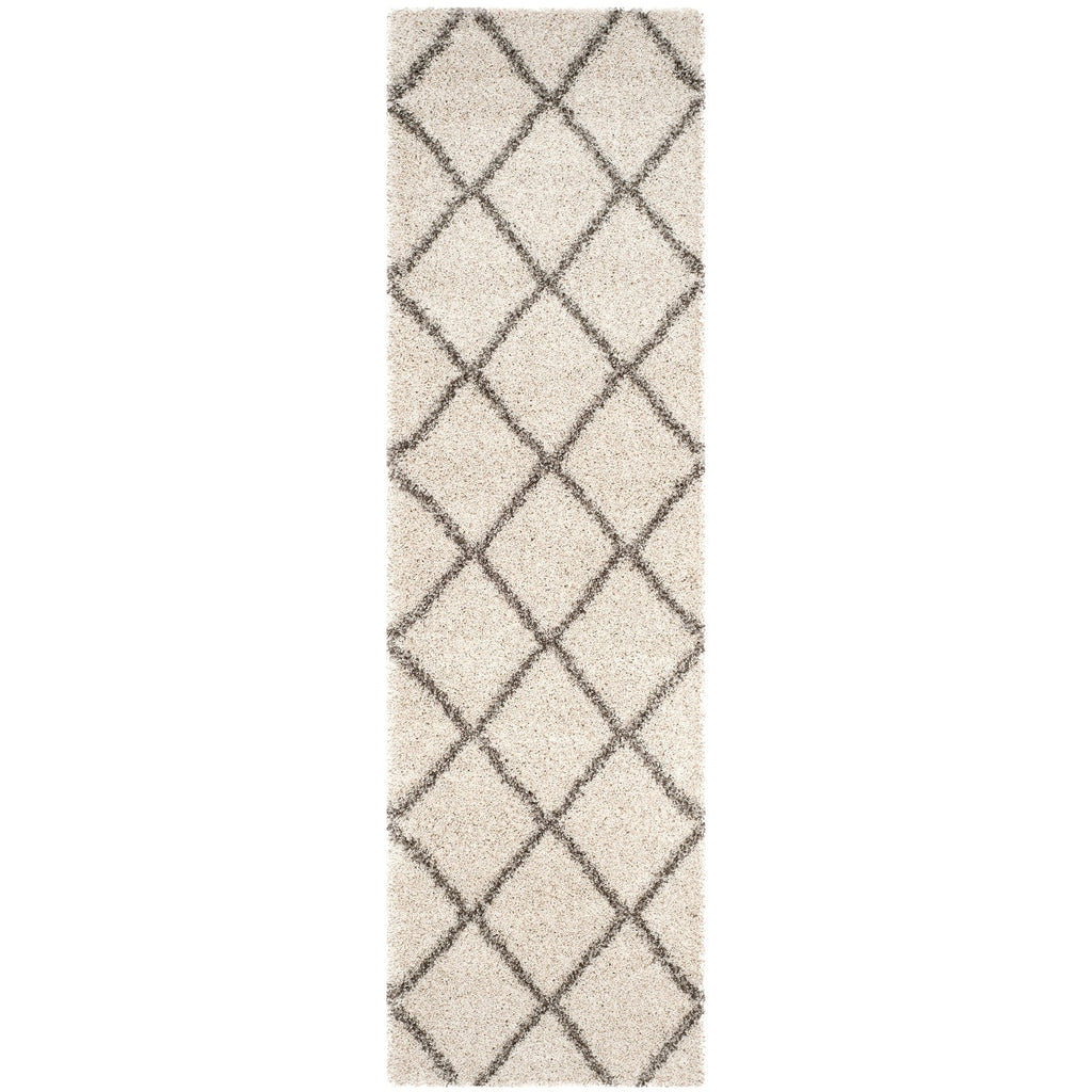 SAFAVIEH Hudson Shag Raili Diamond Trellis 2-inch Thick Rug