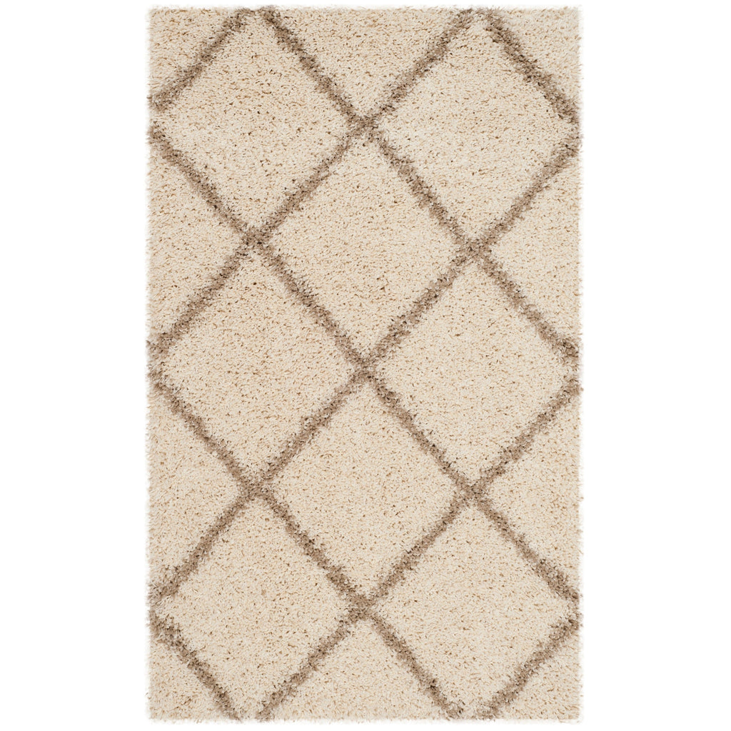 SAFAVIEH Hudson Shag Raili Diamond Trellis 2-inch Thick Rug