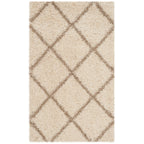 SAFAVIEH Hudson Shag Raili Diamond Trellis 2-inch Thick Rug